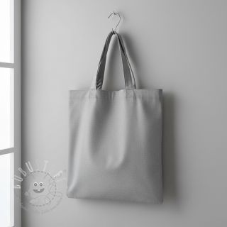 Baumwollstoff popeline rock grey