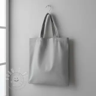 Baumwollstoff popeline rock grey