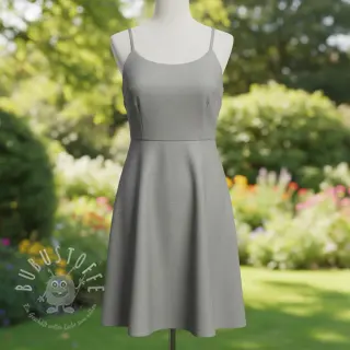 Baumwollstoff popeline rock grey
