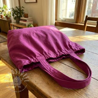 Baumwollstoff popeline violet