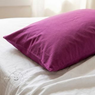 Baumwollstoff popeline violet