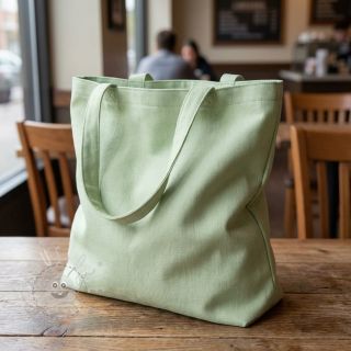 Baumwollstoff popeline light mint