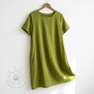 Baumwollstoff popeline green