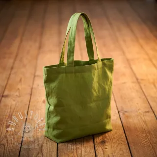 Baumwollstoff popeline green