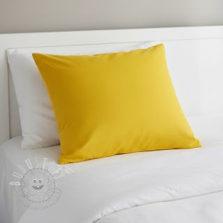 Baumwollstoff popeline lemon