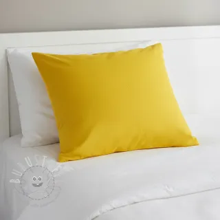 Baumwollstoff popeline lemon
