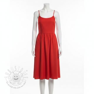 Baumwollstoff popeline red