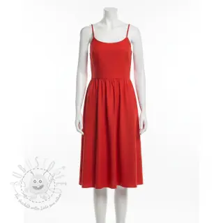 Baumwollstoff popeline red