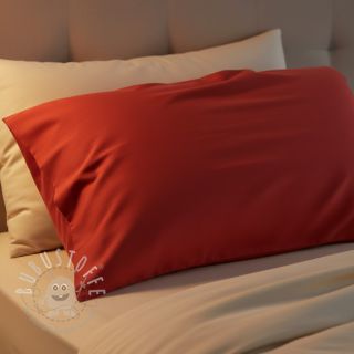 Baumwollstoff popeline red