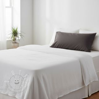 Baumwollstoff popeline dark grey