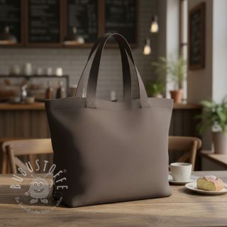 Baumwollstoff popeline dark grey