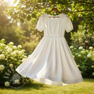 Baumwollstoff popeline optical white