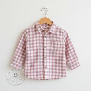 Baumwollstoff FLANNEL Check light pink