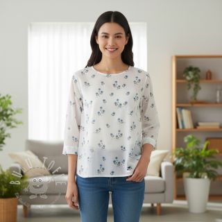 Baumwollstoff Vive la France design B digital print