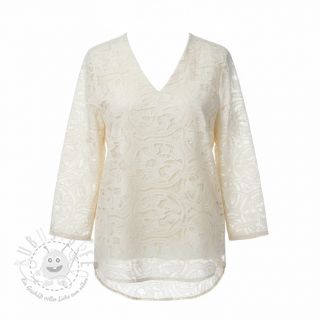 Baumwollstoff EMBROIDERY Blanchette design A