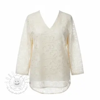 Baumwollstoff EMBROIDERY Blanchette design A