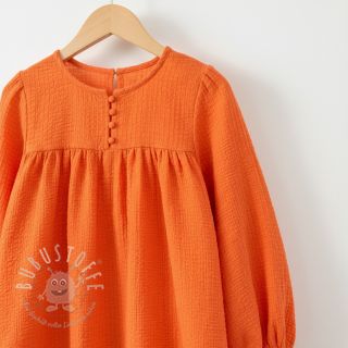 Baumwollstoff STRETCH Baby orange