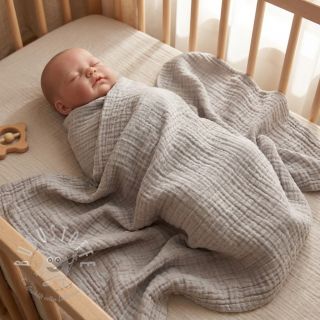 Baumwollstoff STRETCH Baby beige