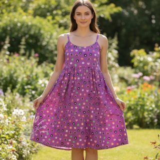 Baumwollstoff Love mauve