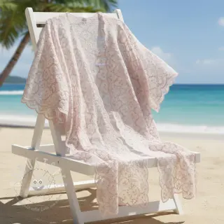 Baumwollstoff EMBROIDERY Lilian rose