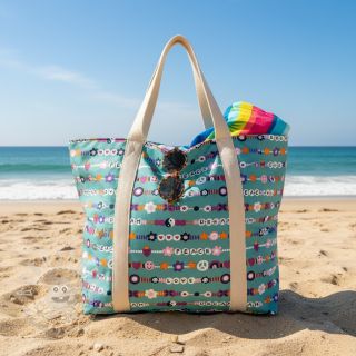 Baumwollstoff Love dream light petrol