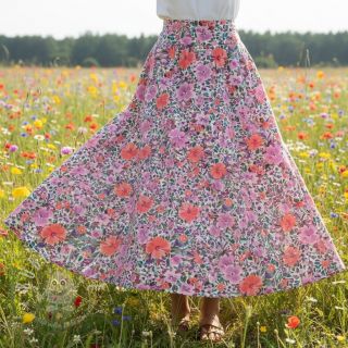 Baumwollstoff Expession flowers digital print