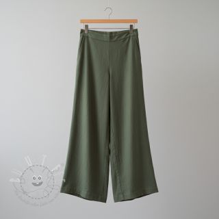 Baumwollstoff mit Leinen army