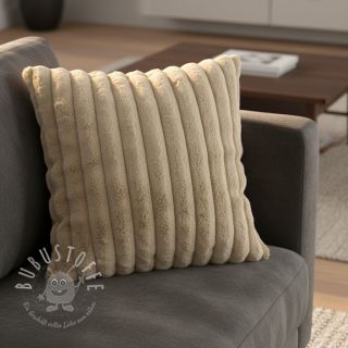 Kunstfell Barracuda beige
