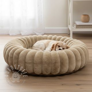 Kunstfell Barracuda beige