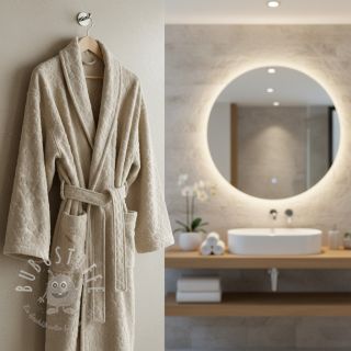 Kuschelfrottee Animal skin sand