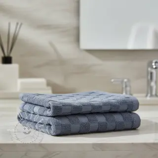 Kuschelfrottee Checks blue