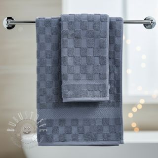 Kuschelfrottee Checks blue