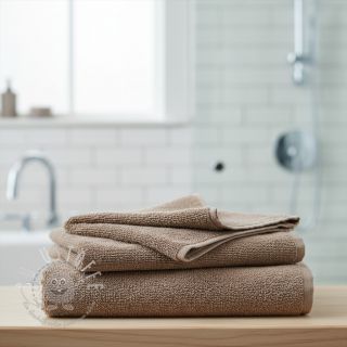 Kuschelfrottee VELVET BAMBOO taupe