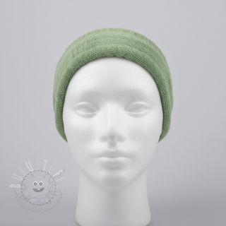 Frottee elastisch old green