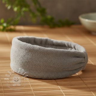 Frottee elastisch light grey