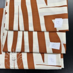 Stoffreste Viskosestoff leinen 164