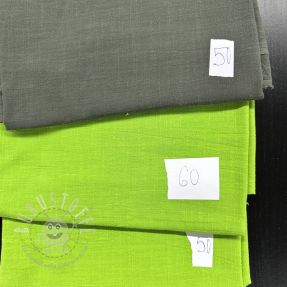 Stoffreste Baumwollstoff mit Leinen 059