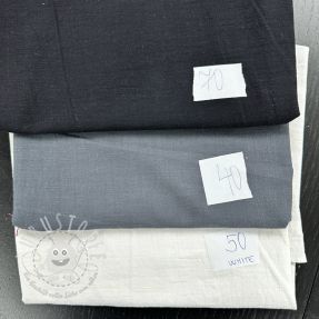 Stoffreste Baumwollstoff mit Leinen 066