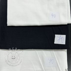 Stoffreste Baumwollstoff mit Leinen 068