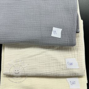 Stoffreste Musselin ORGANIC 607