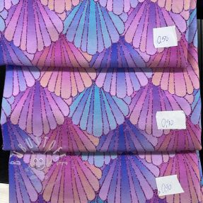 Stoffreste Sommersweat digital print 0361