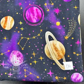 Stoffreste Sommersweat digital print 0363