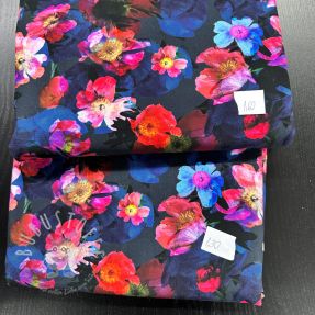 Stoffreste Sommersweat digital print 0347