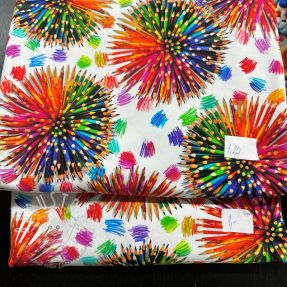 Stoffreste digi print jersey 2174