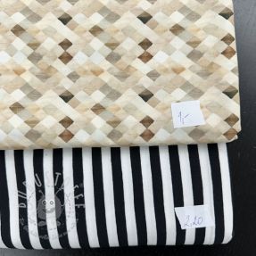 Stoffreste digi print jersey 2184