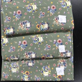 Stoffreste digi print jersey 2189