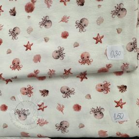 Stoffreste digi print jersey 2192