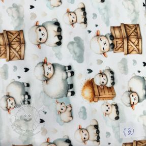 Stoffreste digi print jersey 2195