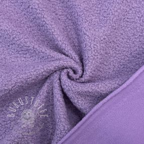 Fleece TEDDY DOUBLE SIDED lilac