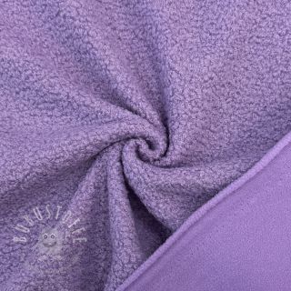 Fleece TEDDY DOUBLE SIDED lilac